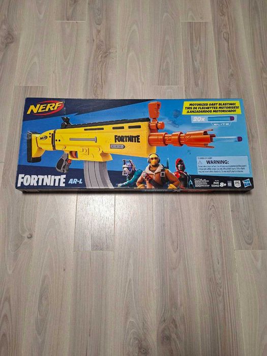 Бластер  Nerf Fortnite AR-L  б/у

Повністю робочий,стан чудовий