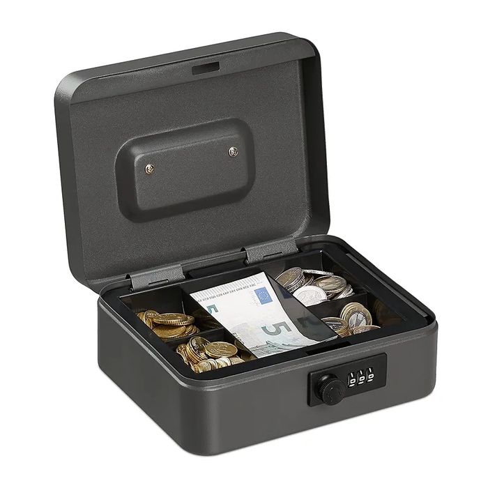 Kasetka na pieniądze, 3-cyfrowa kombinacja liczb