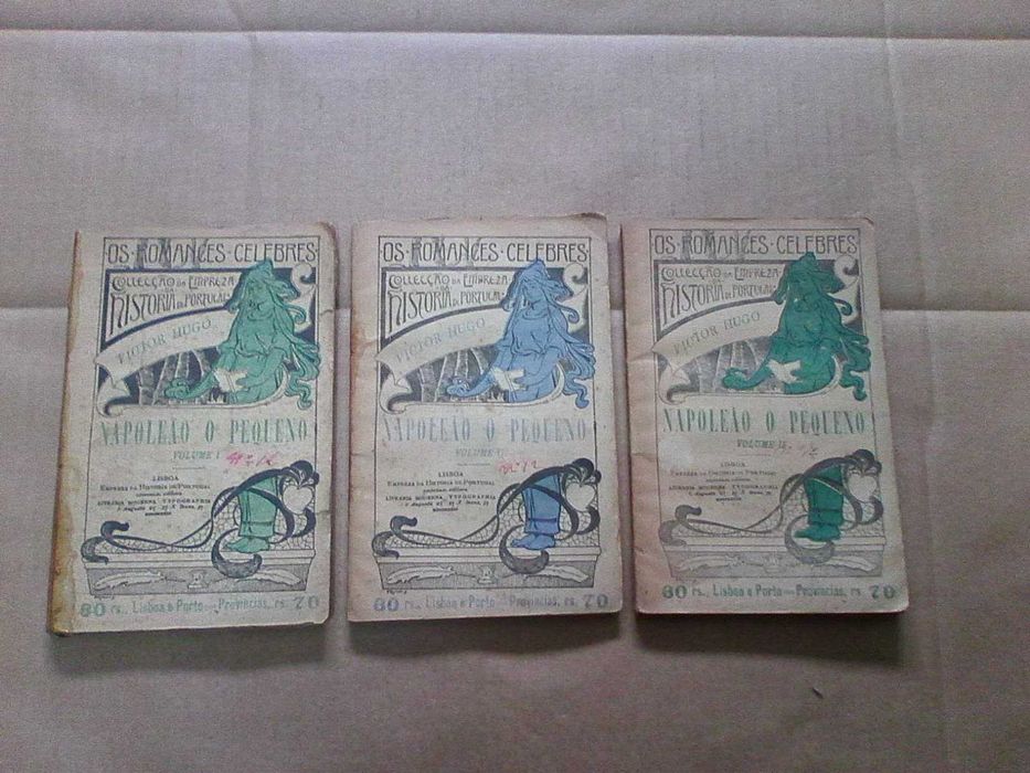 Napoleão o Pequeno 3 volumes
