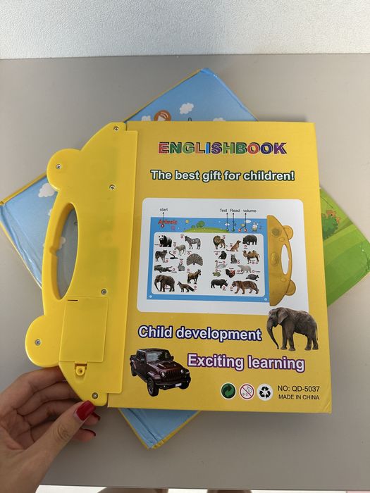 Інтерактивна дитяча аудіокнига «English book»