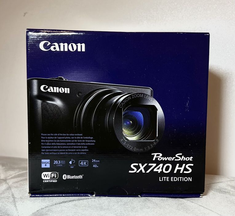 canon sx740 hs - купити цифрові фотокамери - Ціна на OLX.ua