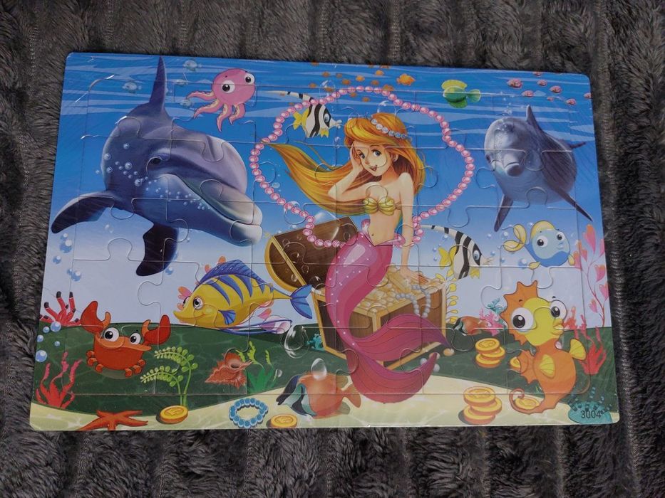 Puzzle drewniane 30 sztuk