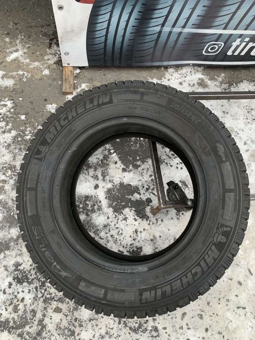 Шини 215/65 R16C Michelin пара зима  2021 рік 7,8 мм