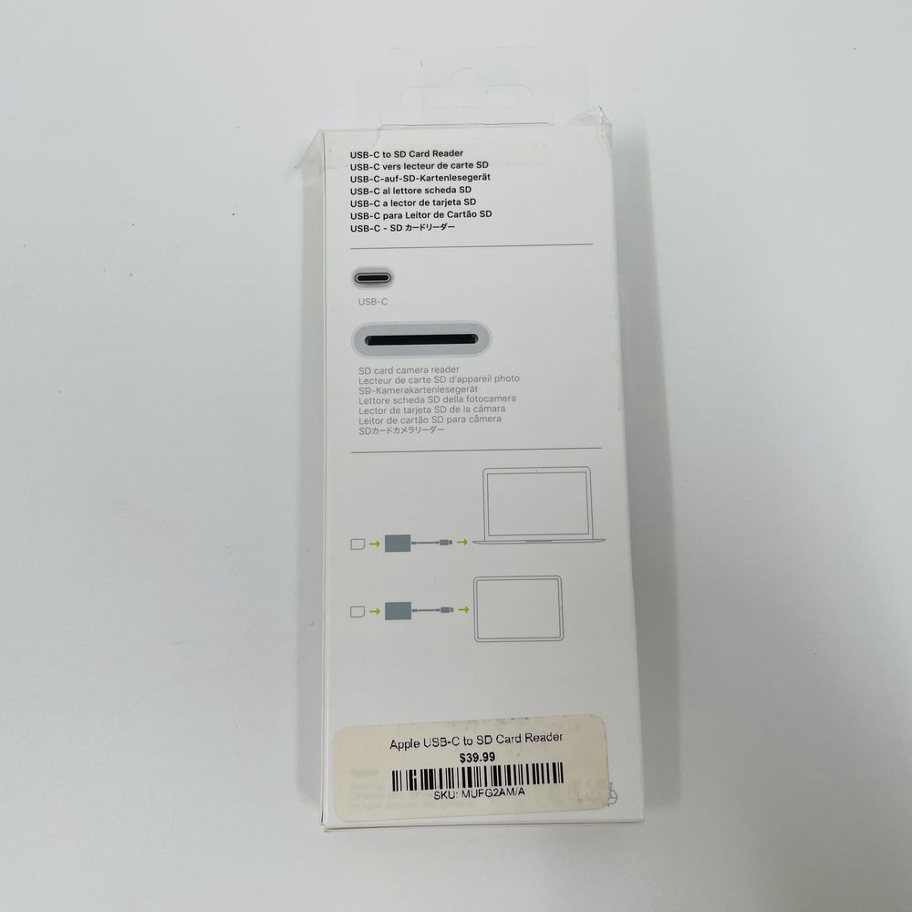 Lecteur de carte SD USB-C MUFG2AM/A de Apple