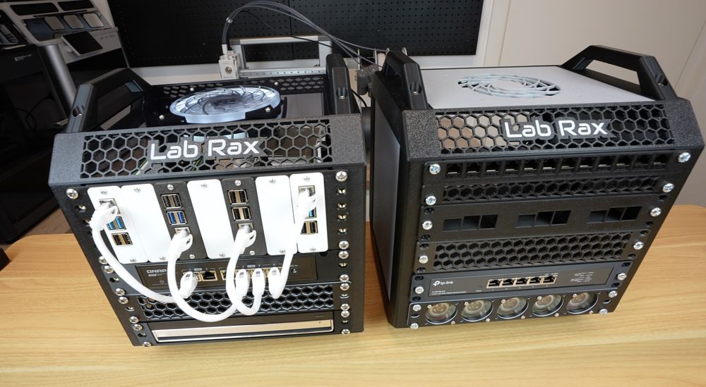 модульна міні-стійка для HomeLab (Raspberry Pi/mini-PC/мережа)