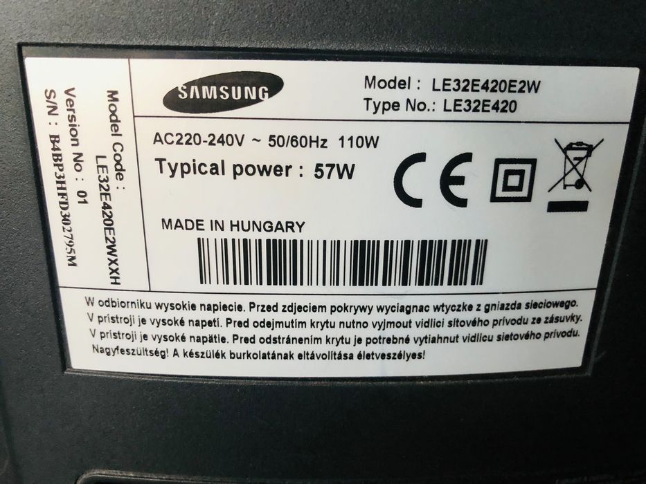 telewizor SAMSUNG 32"
