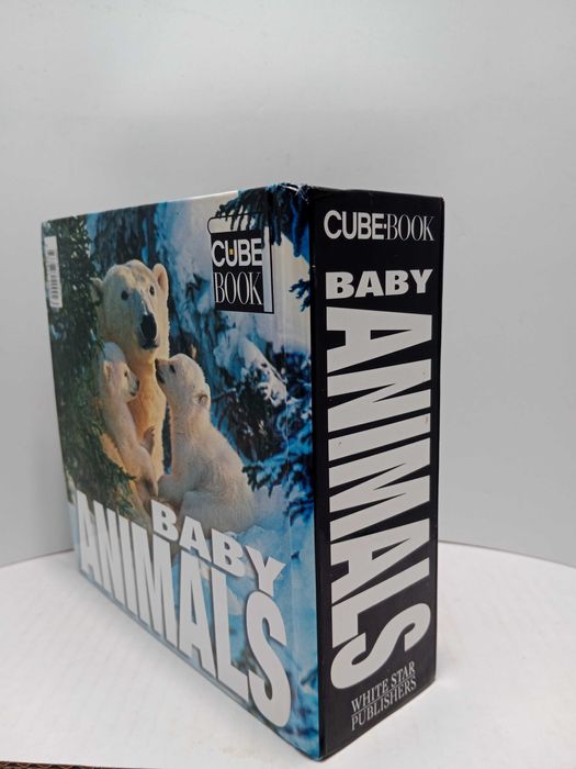 RESERVADO -NOVO PREÇO - " Baby Animals " - Cube Book