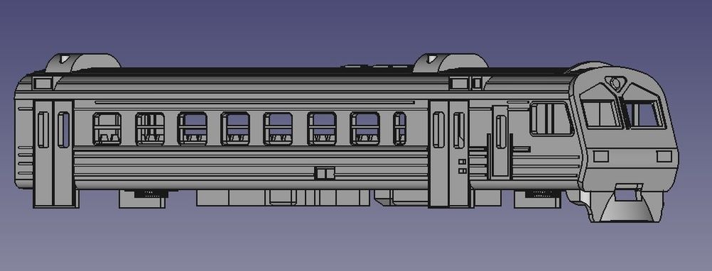 Набор для сборки головного вагона ЭД9М / ЭД4М