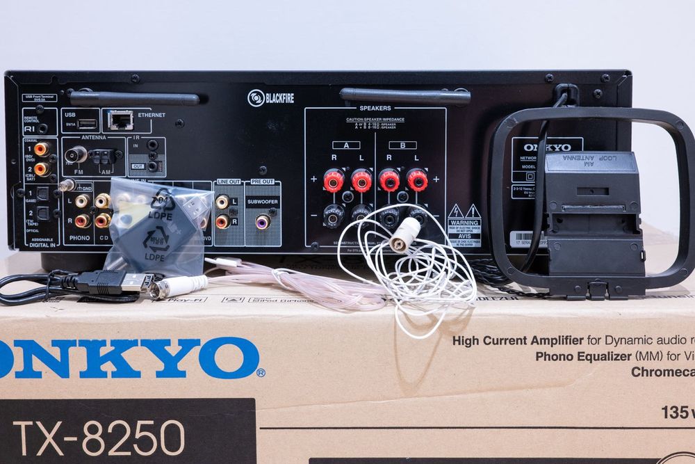 Amplituner Sieciowy Onkyo TX-8250 | Idealny Stan | Komplet