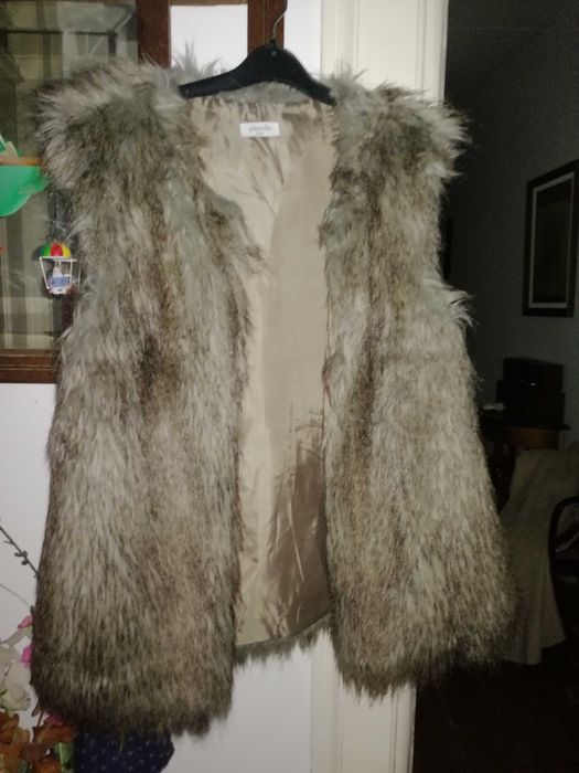 Coletes de pelo para acessório de moda