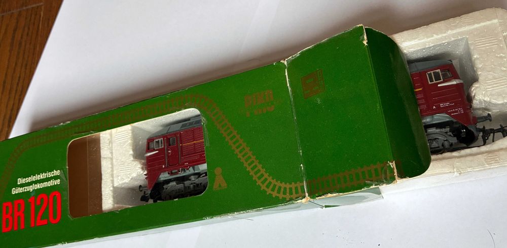 PIKO BR 120 DR H0 1:87 – sprawna, światła, oryginalne pudełko