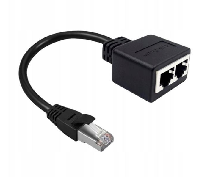 Мережевий комутатор 2 порти RJ45 10/100 Мбіт/с