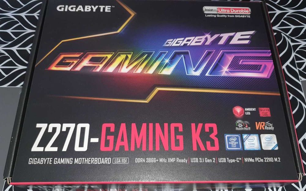 Płyta główna Gigabyte Z270 Gaming K3 Intel Gen7 - 6 i7 i5