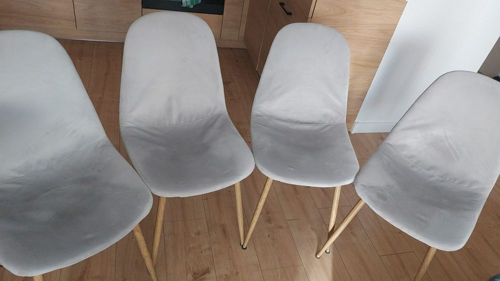 Krzesła tapicerowane komplet 4 szt