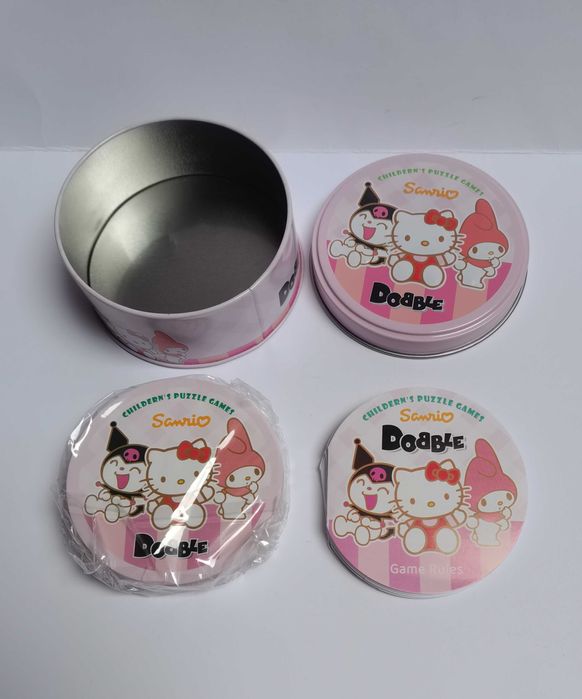 Gra Dobble Spot It - Sanrio: Kuromi, Hello Kitty, My Melody