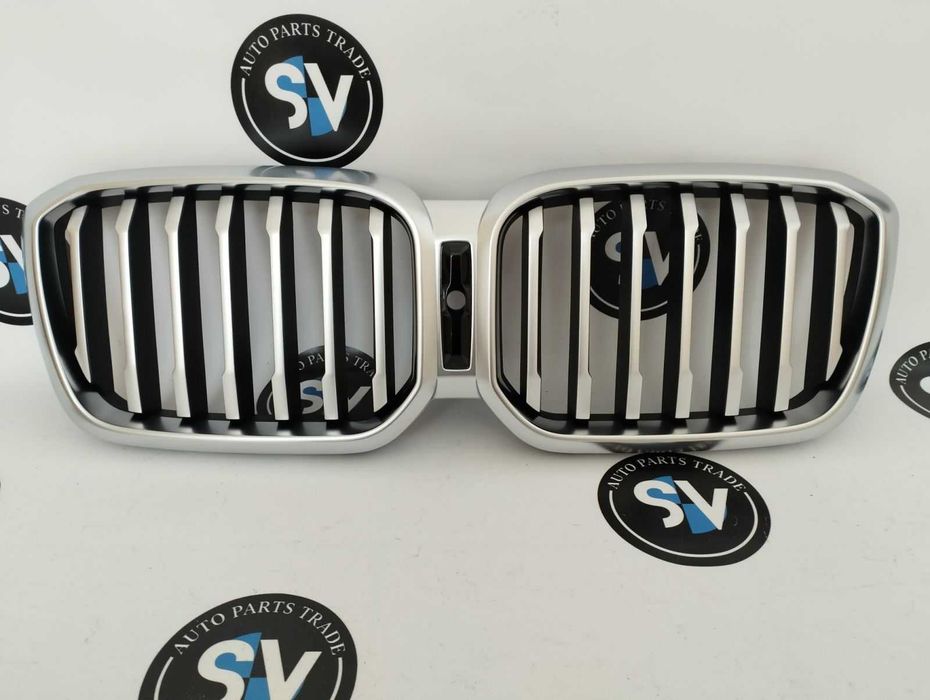 BMW X3 G01 X4 G02 решітка радіатора 51137931236 ноздрі хром 51139881906 рестайлінг під камеру