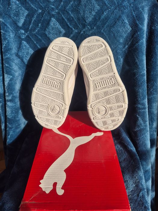 Buty adidasy trampki sportowe nowe rzepy Puma białe sneakersy 31