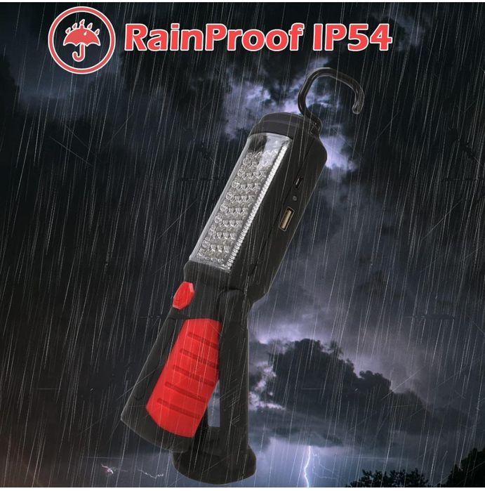 Lanterna/Luz de trabalho e inspecção PE-41 com função powerbank SELADO