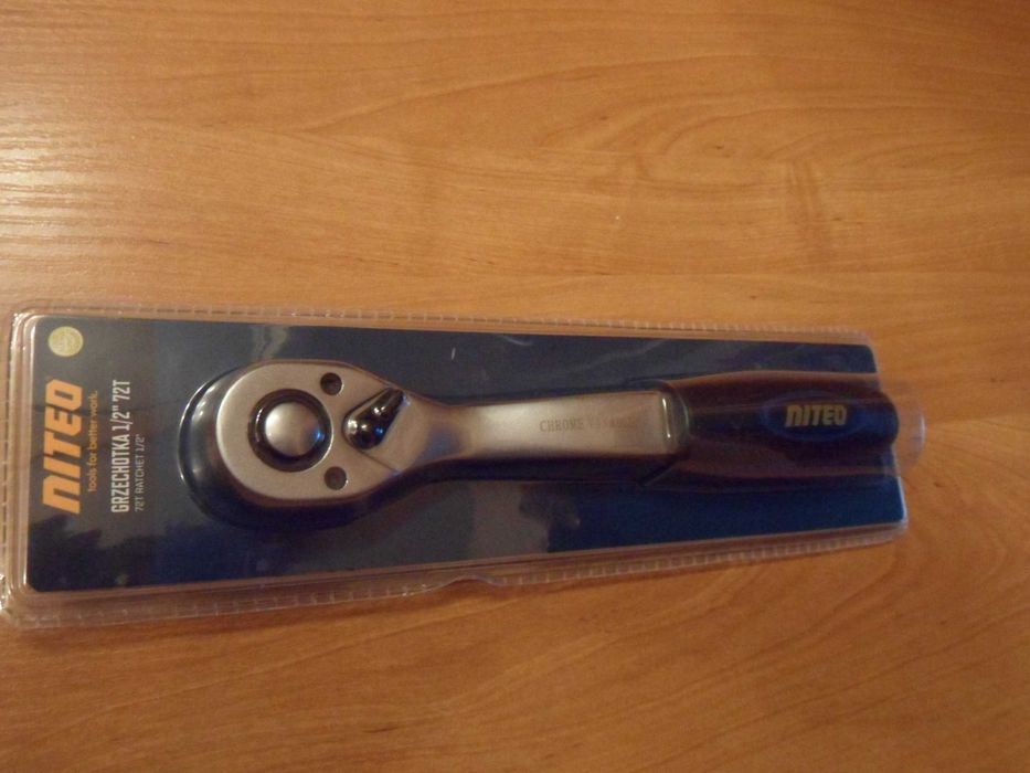 Grzechotka odgięta 1/2'' 72T Niteo nowa.