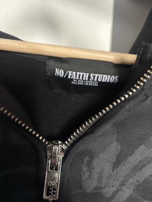 no faith studios zip hoodie