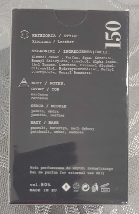 Woda perfumowana Made in Lab 150 - zamiennnik Tom Ford Ombre Leather