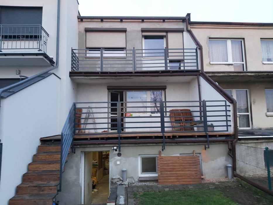 Ogrodzenia, balustrady itd. stal czarna , aluminium, stal nierdzewna