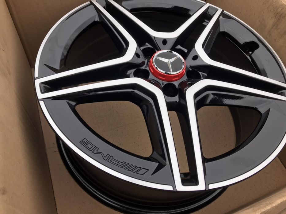Felgi Mercedes cla a-klasa 18 Amg  5x112 black w177 a176 idealne