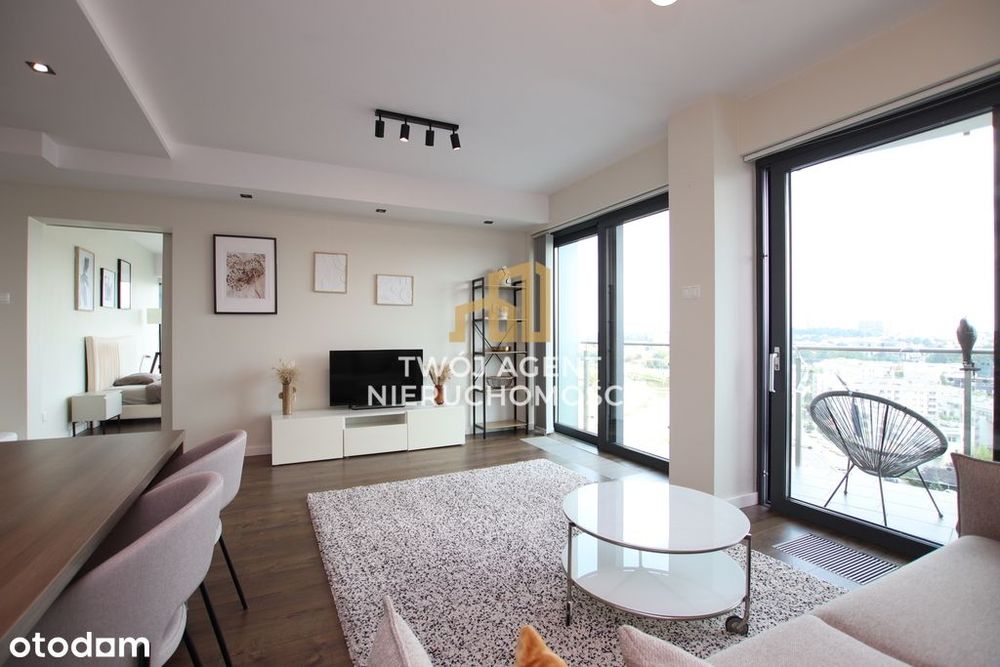 Wynajmę Apartament 2pok Capital Towers 60m2