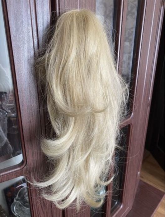 Новый шиньон блонд