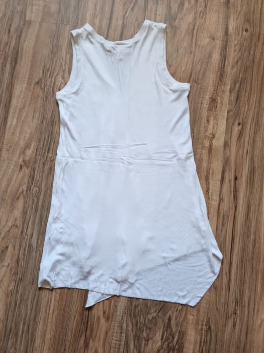 Asymetryczna bluzka na naramkach ciążowa Jessica Simpson maternity S