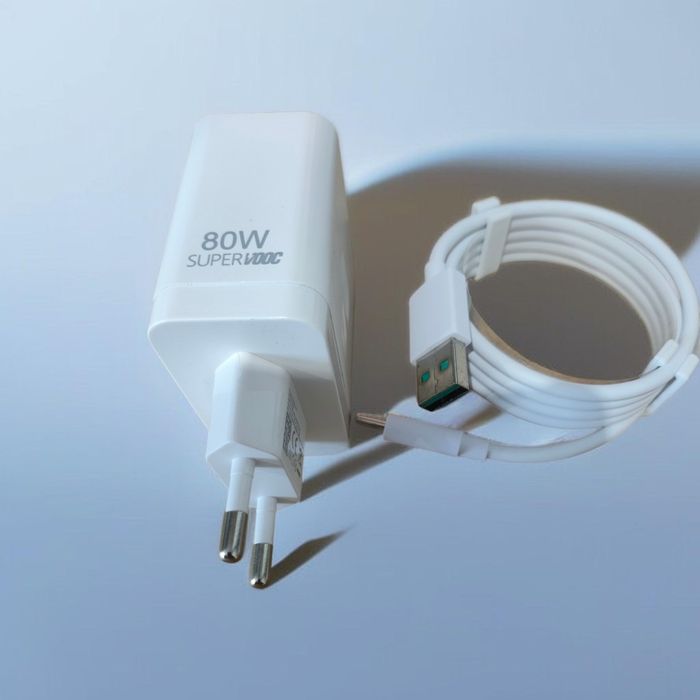 Ładowarka do Oppo, realme, oneplus. supervooc, kabel 1m.