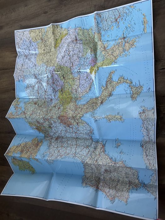 Europa mapa samochodowa