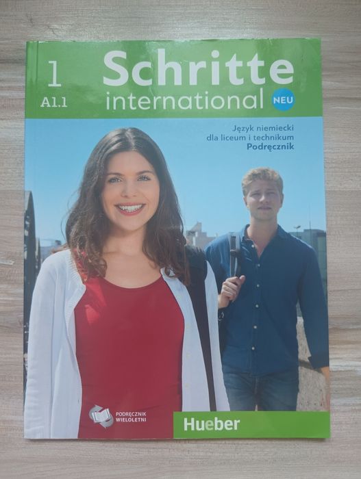 Schritte International 1 - podręcznik,zeszyt ćwiczeń do języka niemieckiego (liceum, technikum)