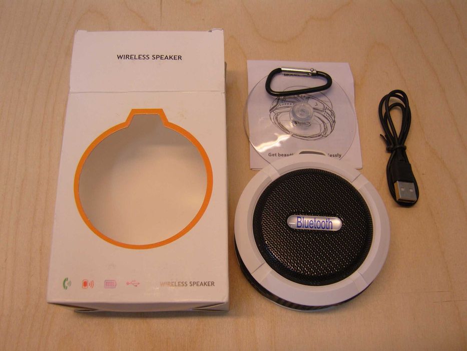 Głośnik bluetooth 5W Wodoodporny Przenośny