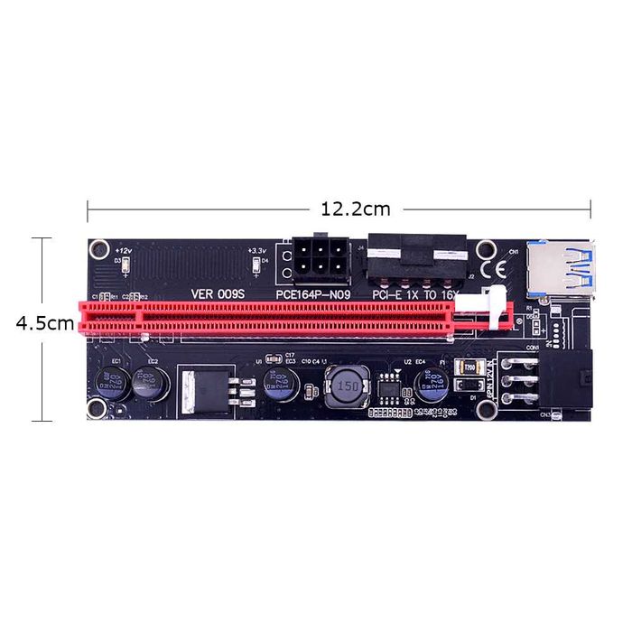 Надежный райзер PCI-E Riser 009S VER009