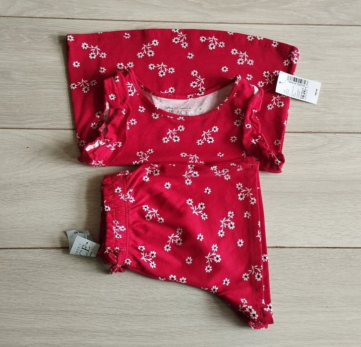 Komplet niemowlęcy dla dziewczynki rozmiar 86cm