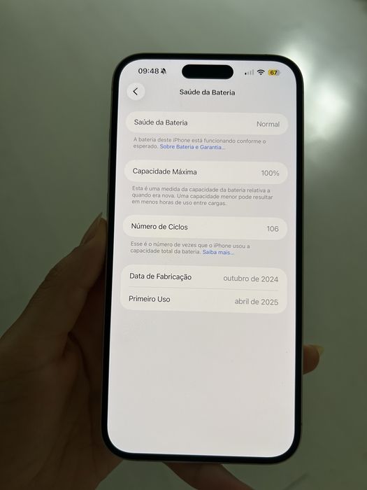 iPhone 16 Plus - 256gb Branco