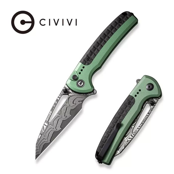 Nóż składany Civivi Sentinel Strike Green Aluminium / (C22025B-DS1)