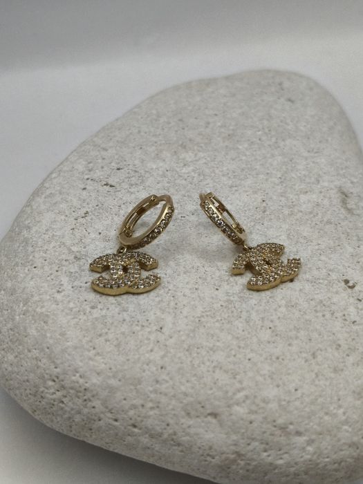 Złote Kolczyki Pr.585 Nowe Zapraszamy