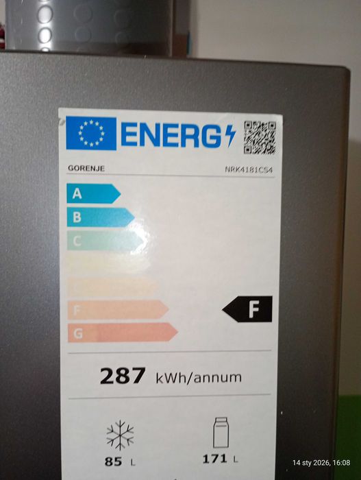 Sprzedam Lodówko zamrażarkę Gorennje