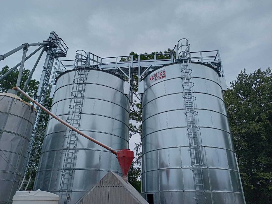 Silos płaskodenny 185t kbks Poland Producent