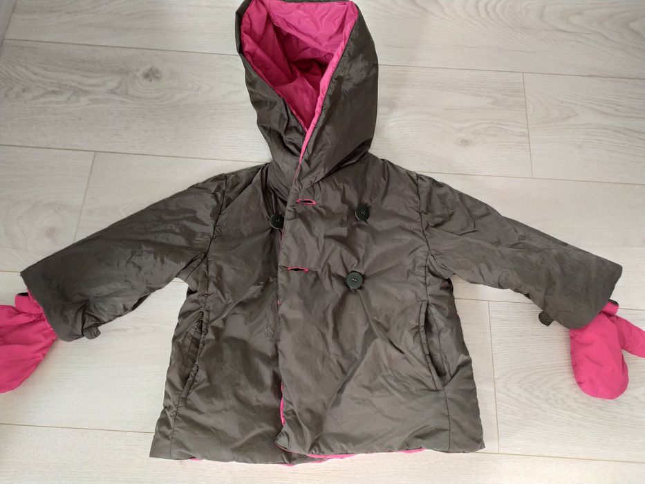 Kurtka wiosenna rozm. 86 dwustronna