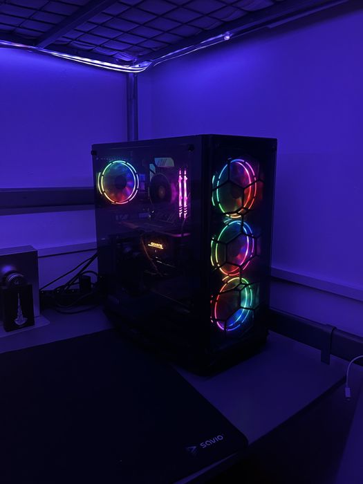 Komputer RTX 3060 12GB Ryzen 5 5500 2TB 16GB RAM 3200mhz
