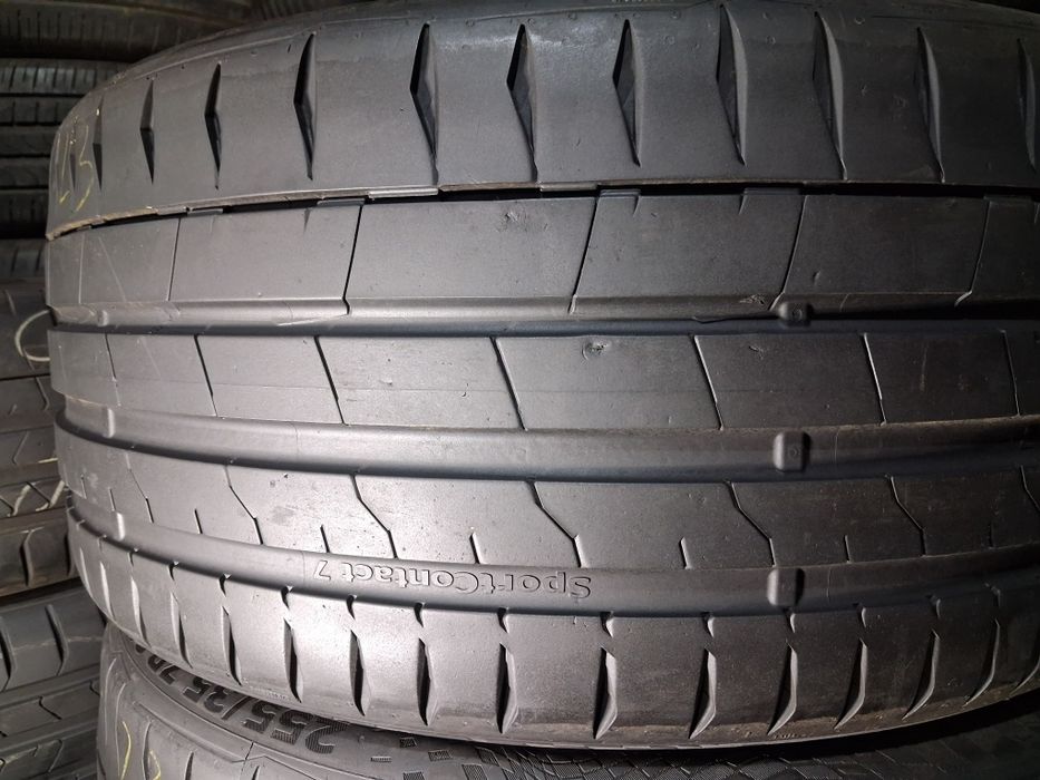 255/35 20 Continental Sport 7 Шини б/у літо ПАРА