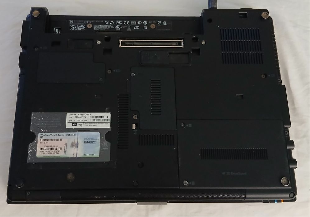 Portatil HP Intel Core 2 Duo para Arranjo ou peças falta Bateria