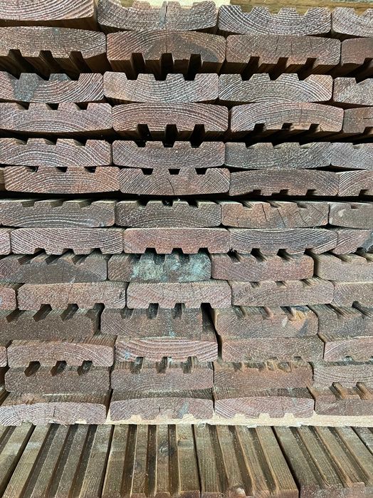 Deska tarasowa 28x120 sosna impregnowana ciśnieniowo