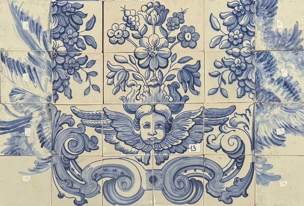 Design Azulejo - Tradicional Português - Azularte - Jesus Amoretti - Design - 1980-1990 - Patchwork Sec. XX