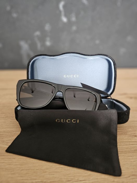 Okulary przeciwsłoneczne Gucci męskie nowe