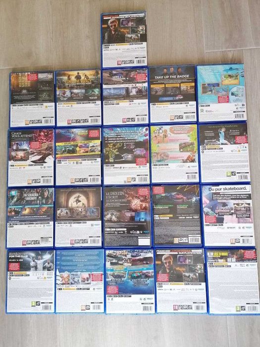 Lote 21 Jogos Ps5
