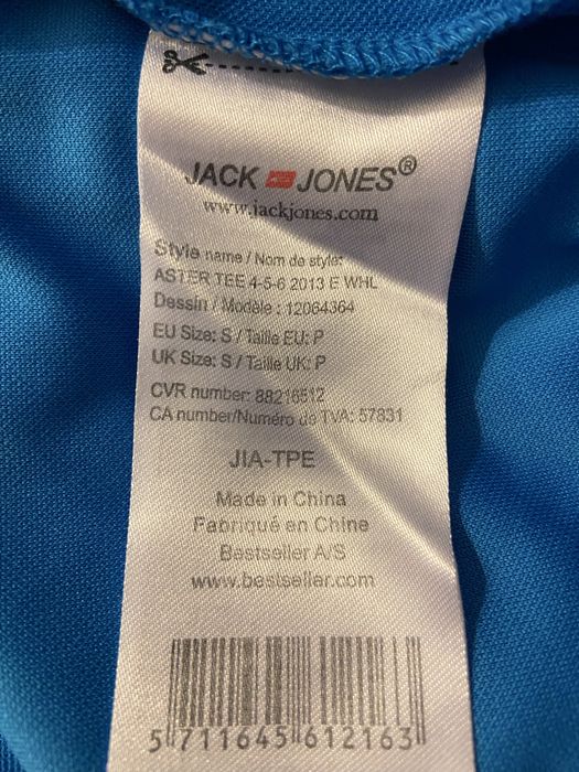 T-shirt męski sportowy treningowy JACK JONES rozmiar S